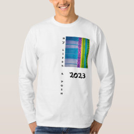 Camiseta Mi vida es un poema de 2023 colores