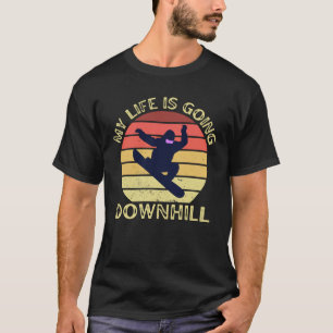 Camiseta Mi vida está cayendo