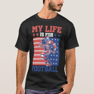 Camiseta Mi vida por el fútbol americano
