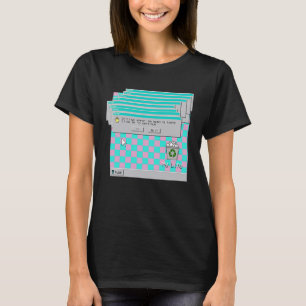 Camiseta Mi vida triste y deprimida estética del vaporwave 