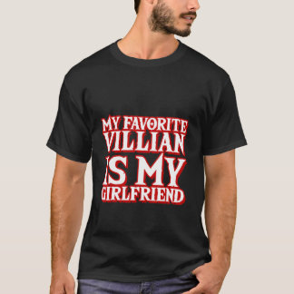 Camiseta Mi villano favorito es mi novia