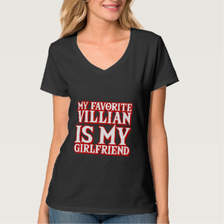Camiseta Mi villano favorito es mi novia