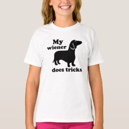 Camiseta Mi Visera Hace Trucos Al Perro Dachshund Lover T