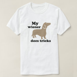 Camiseta Mi Visera Hace Trucos Perro Caliente Dachshund T
