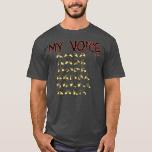 Camiseta Mi voz en Gran Bretaña