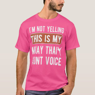 Camiseta Mi voz musical tailandesa muay tía a la tía tailan