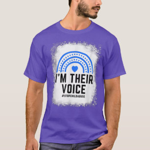 Camiseta Mi Voz Para Detener El Abuso Infantil