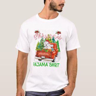 Camiseta Mi Westie de pijama de Navidad