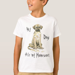 Camiseta Mi Wolfhound irlandés comió mi preparación