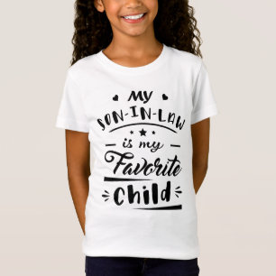 Camiseta Mi yerno es mi hijo favorito
