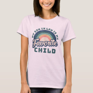 Camiseta Mi yerno es mi hijo favorito Divertida familia