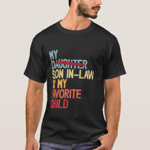 Camiseta Mi yerno es mi hijo favorito Retro - Reemplazar