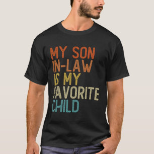 Camiseta Mi yerno es mi hijo favorito suegra