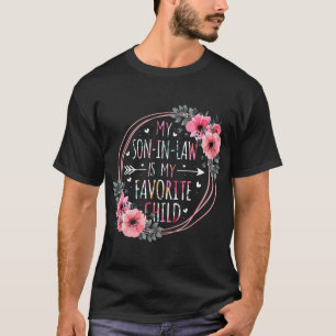Camiseta Mi yerno es mi hijo favorito Suegra M
