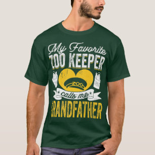 Camiseta Mi Zoo favorito me llama abuelo