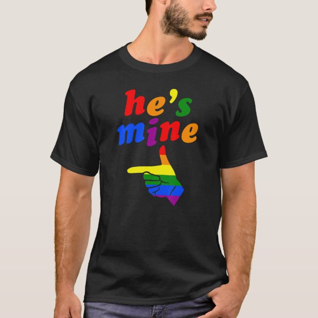 Camiseta Mía coincidiendo con el orgullo gay (Anverso)