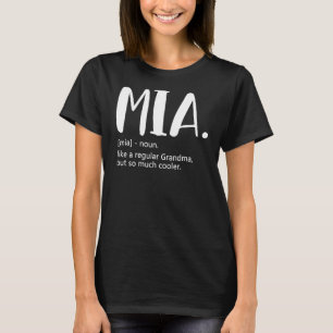 Camiseta Mia for Women linda idea del Día de la Madre para 
