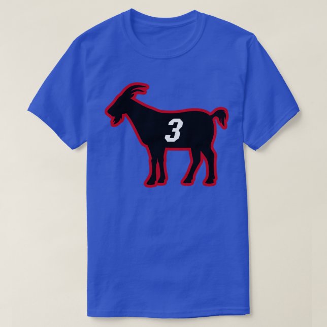Camiseta MIA GOAT 3 Red (Diseño del anverso)