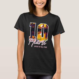 Camiseta Miami 10 el más grande