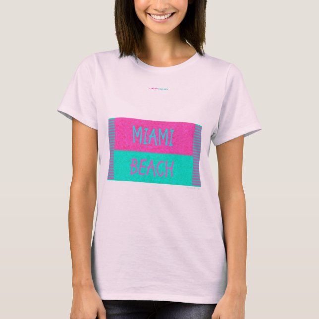 CAMISETA MIAMI BEACH (Anverso)