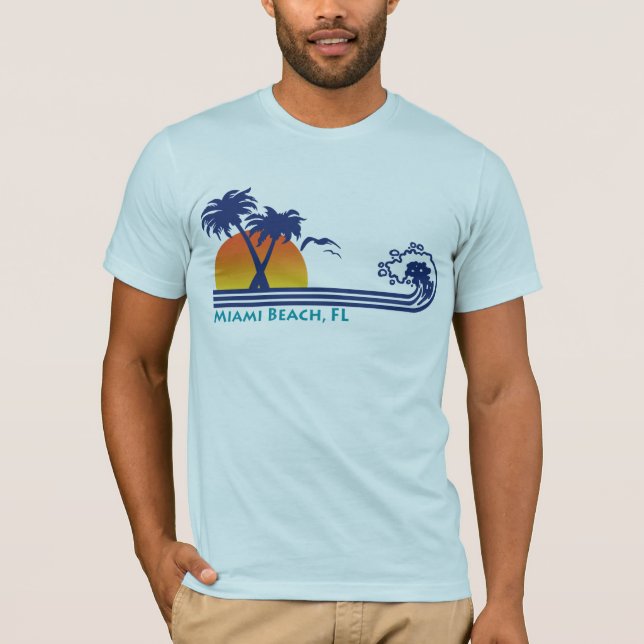 Camiseta Miami Beach (Anverso)