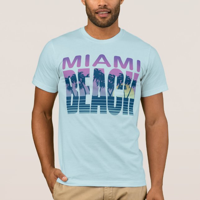 Camiseta Miami Beach (Anverso)