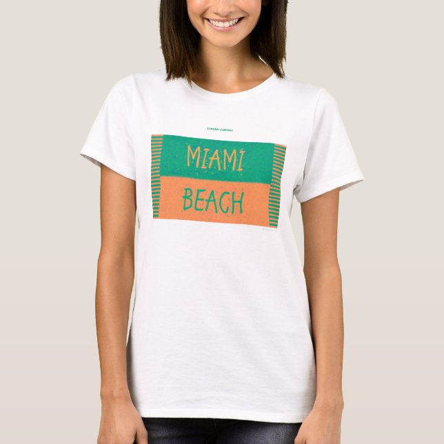 CAMISETA MIAMI BEACH (Anverso)