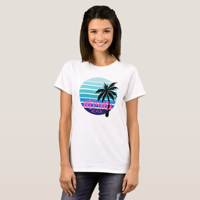 Camiseta Miami Beach (Anverso completo)