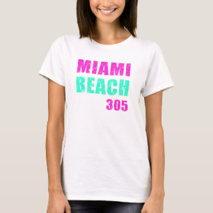 Camiseta Miami Beach 305