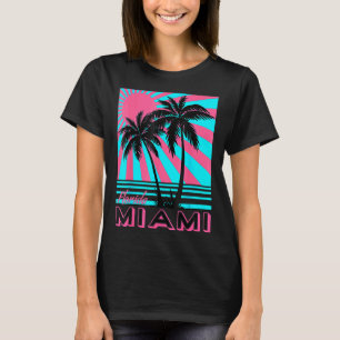 Camiseta Miami Beach Florida Miami Palmeras