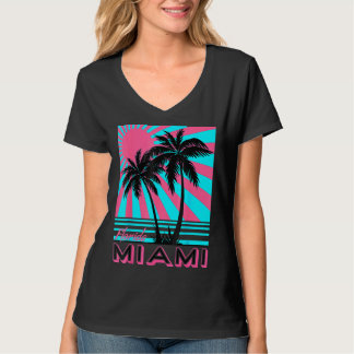 Camiseta Miami Beach Florida Miami Palmeras