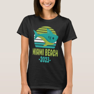 Camiseta Miami Beach Florida Shark 2023