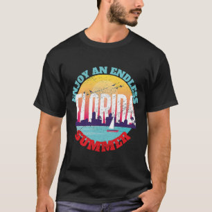 Camiseta Miami Beach Florida Verano eterno
