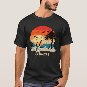 Camiseta Miami Beach Souvenirs Florida Amo Miami Vacatio