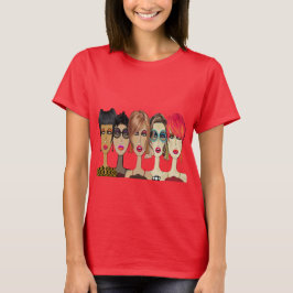 Camiseta Miami Chic – Bold Fashionista Pop Art T-Shirt