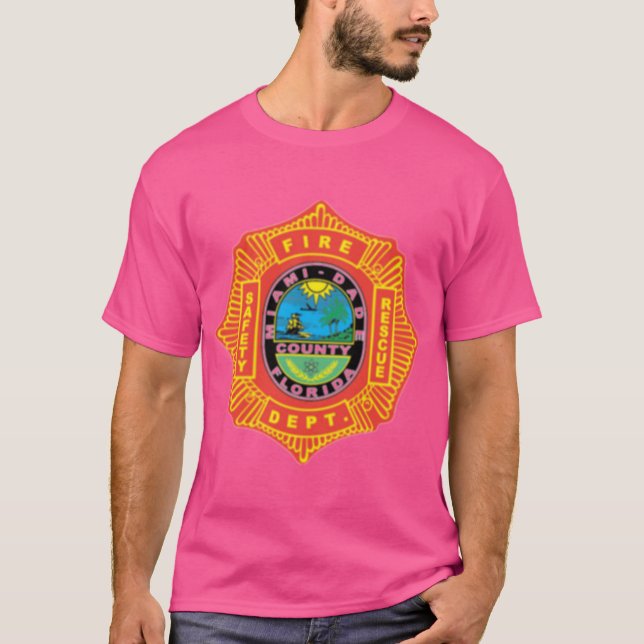 Camiseta Miami Dade Fire Department Logo (Anverso)