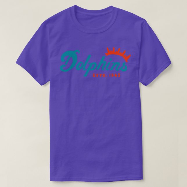 Camiseta Miami Dolphiiins 1 (Diseño del anverso)