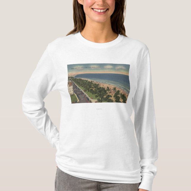 Camiseta Miami, FL - impulsión del océano y parque de (Anverso)