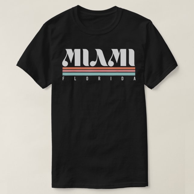 Camiseta Miami Florida (Diseño del anverso)