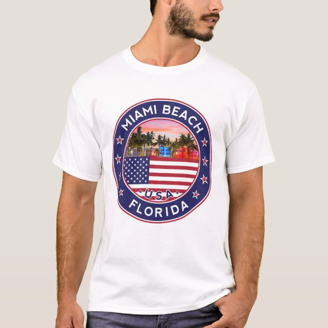 Camiseta Miami, Florida (Anverso)