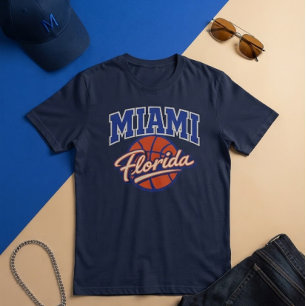 Camiseta Miami Florida Basketball Graphic