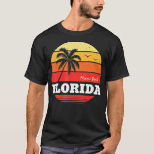 Camiseta Miami Florida City Seal State Home Orgullo Dade Co
