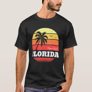 Camiseta Miami Florida City Seal State Home Orgullo Dade Co