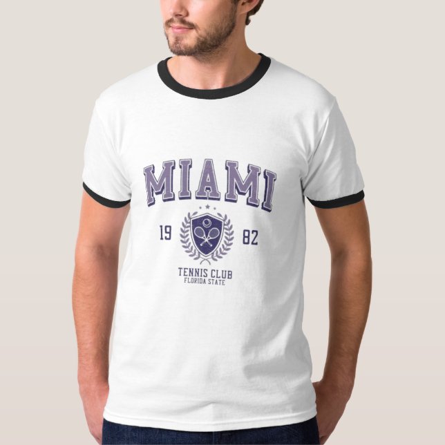 Camiseta Miami Florida college state varsity athletic (Anverso)