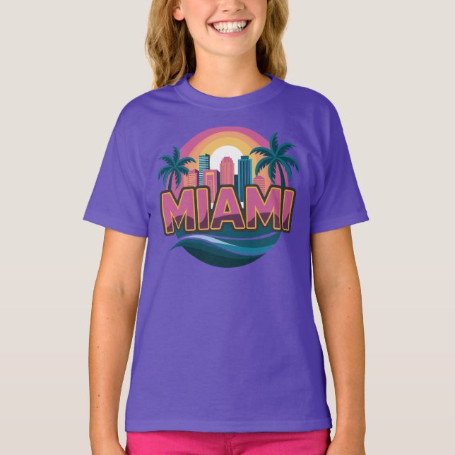 Camiseta Miami Florida Estados Unidos (Anverso)