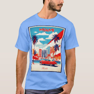 Camiseta Miami Florida Estados Unidos Vin de Turismo