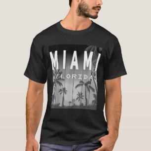 Camiseta Miami Florida Sunset I Love Miami Beach Souvenir