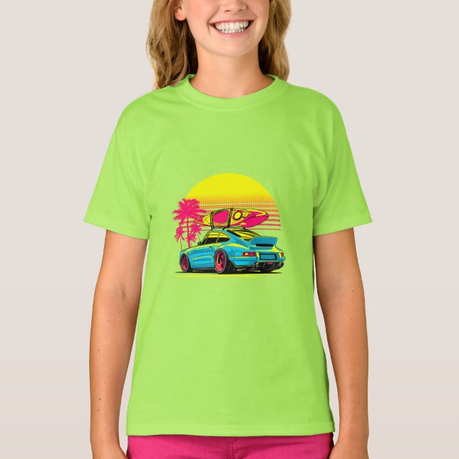 CAMISETA MIAMI GT VERANO VIBES (Anverso)