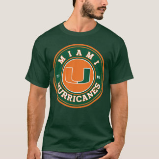 Camiseta Miami hurricanes 1925 vector boy