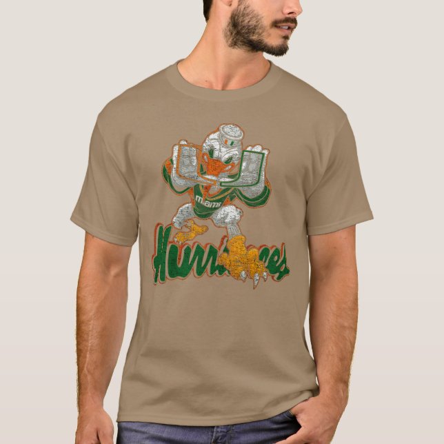 Camiseta Miami Hurricanes funny 1 (Anverso)